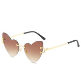 (6 PACK) Heart Shaped Wholesale Sunglasses 2022 M115210 - Bulk Sunglasses Wholesale